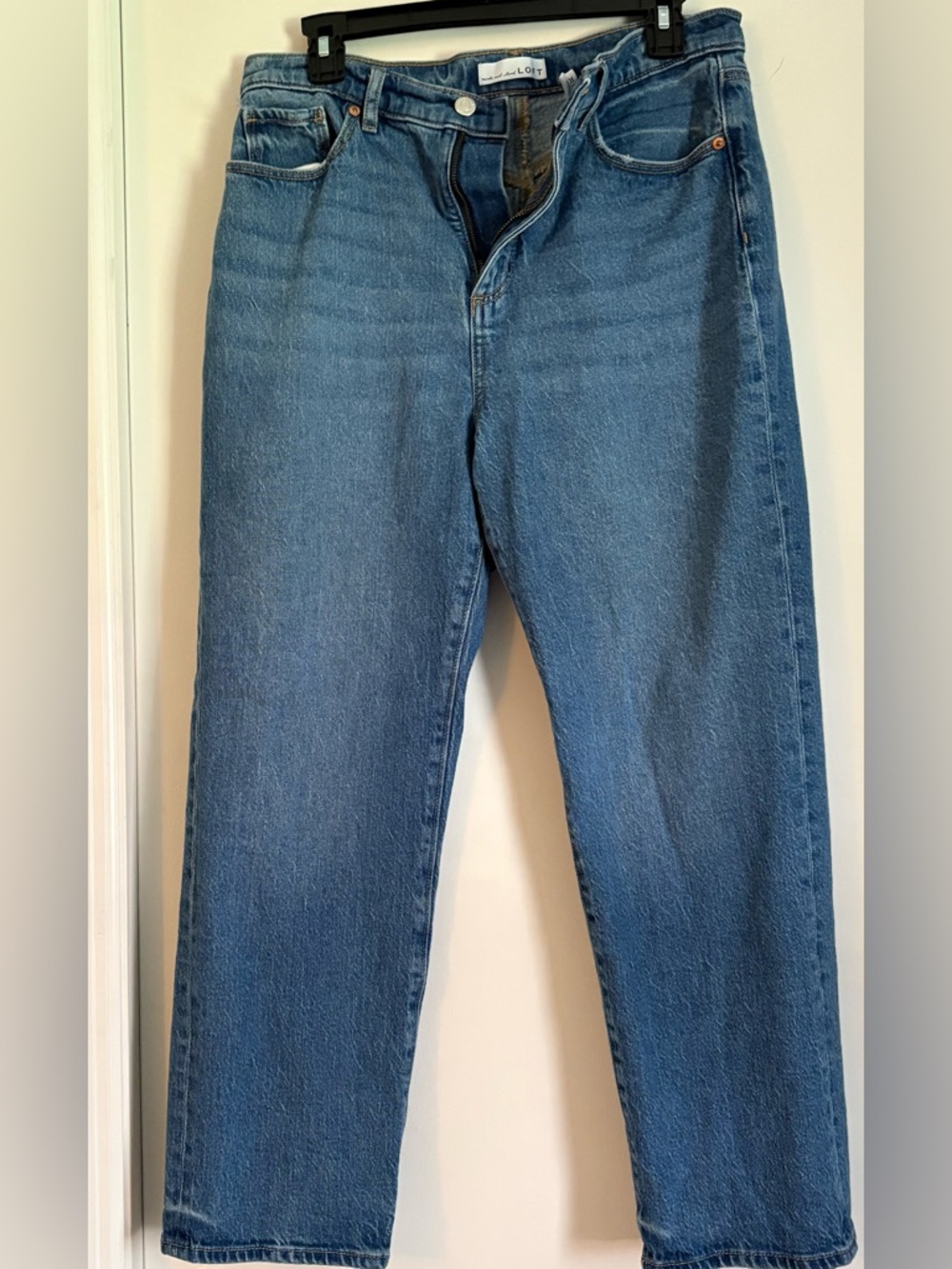Petite straight loft jeans